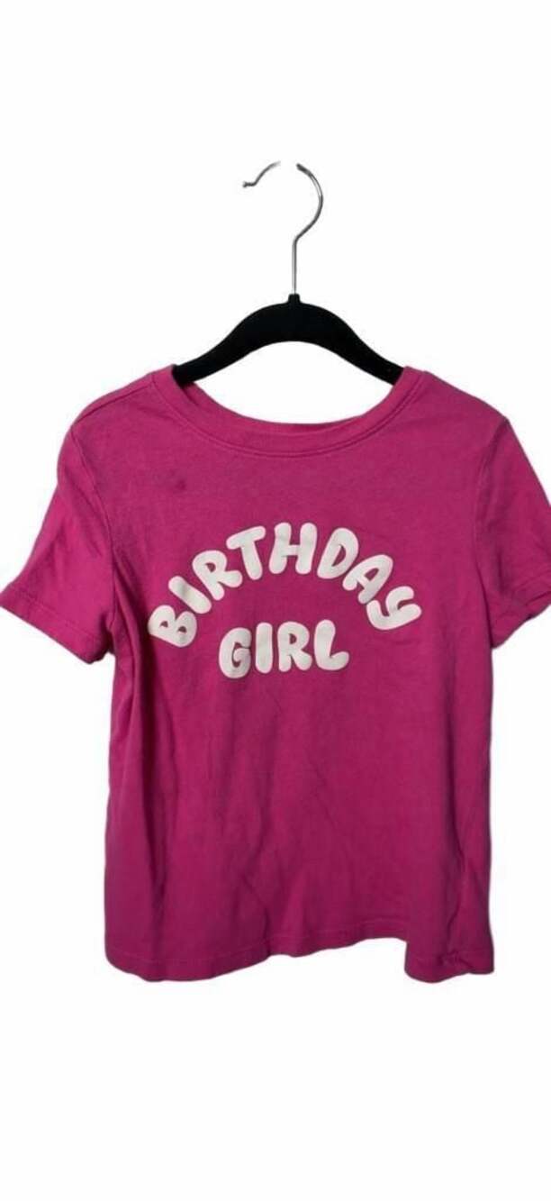Old Navy Toddler Girl Birthday Girl Graphic T-Shirt_K38